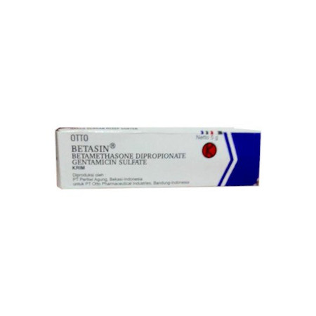 Betasin (Betamethasone, Gentamycin) Krim 5 Gram