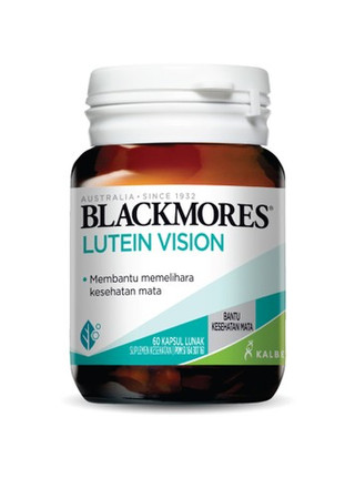 Blackmores Lutein Vision (Ekstrak bunga Marigold (Lutein), Selenium) 60 Kapsul 1 Botol
