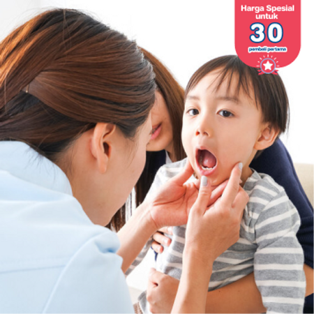 Cabut Gigi Susu Anak di Klinik Gigi Drg. Mia