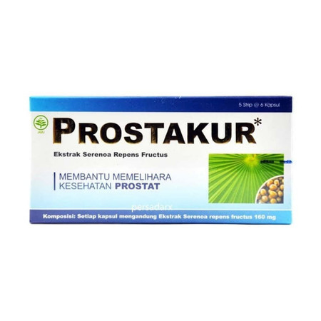 Prostakur (Seranoa repens Fructus/Saw Palmetto) 160 mg 6 Kapsul 1 Setrip
