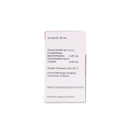 Celestamine (Betamethasone, Dexchlorphenamine maleate) Sirup 30 mL