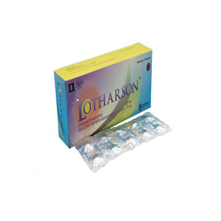 Lotharson (Dexamethasone, Dexchlorpheniramine maleate) Tablet