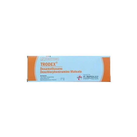 Trodex (Dexamethasone, Dexchlorpheniramine maleate) Tablet