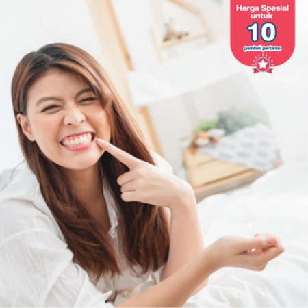 Crown Porcelain di Dentistique Clinic