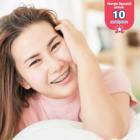 Pasang Behel Metal oleh drg. Umum di Champion Dental Care