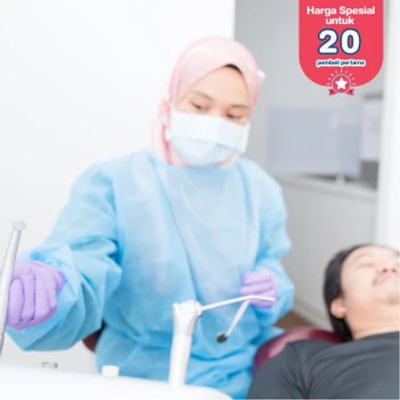Cabut Gigi Bungsu Bawah di Fre Dental Care