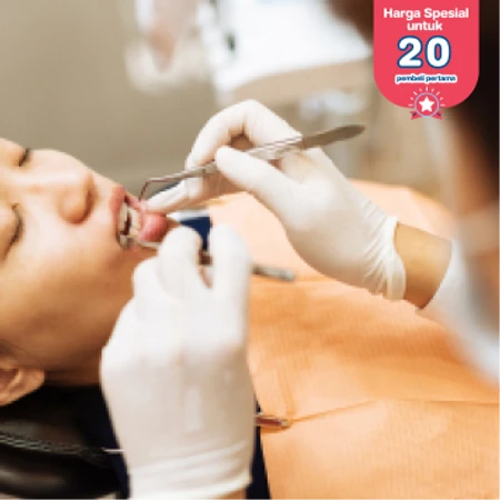 Crown Porcelain di Klinik Tooth Signature