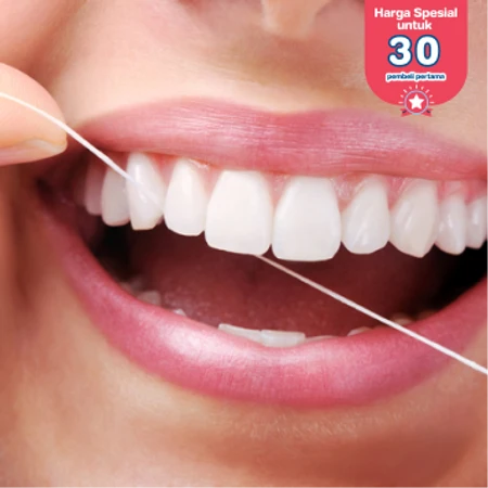 Bleaching Gigi dengan LED + Scaling Gigi di Dental Theory Clinic JGC