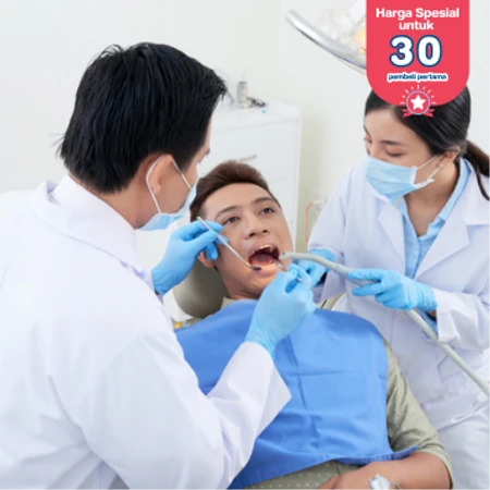 Scaling Gigi + Polishing di Klinik Gigi Griya Denta