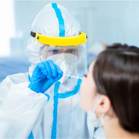 PCR (Hasil Real Time) di Herahomecare by Prolepsis Medical Center