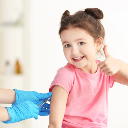 Vaksin Campak di Abigael Maternity Clinic