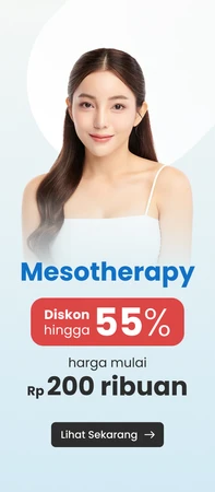 😁 Diskon Perawatan Mesotherapy Hingga 55%. Harga mulai dari Rp 200 ribuan
