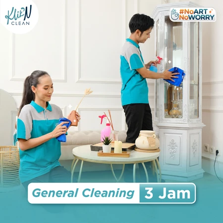 Layanan General Cleaning 3 Jam di Klik N Clean