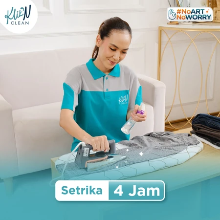 Layanan Setrika 4 Jam di Klik N Clean