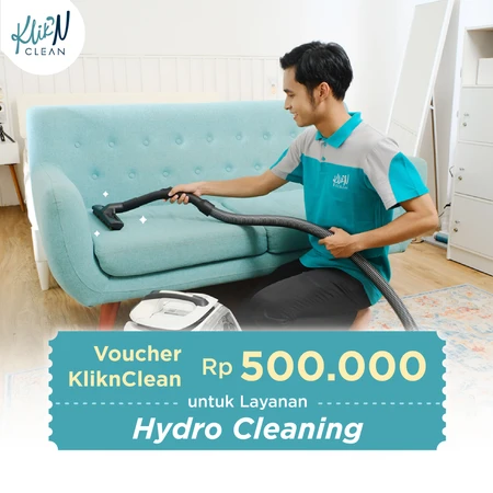Layanan Hydro Cleaning Advanced di Klik N Clean