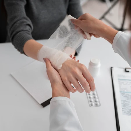 Ganti Verban Besar di Ratulangi Medical Center