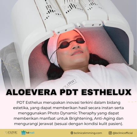 Aloevera PDT Esthelux di B Clinic Slimming & Aesthetic