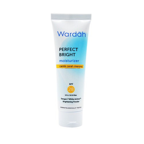 sunscreen wardah perfect bright