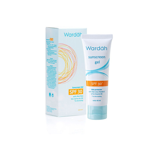 wardah suncare gel