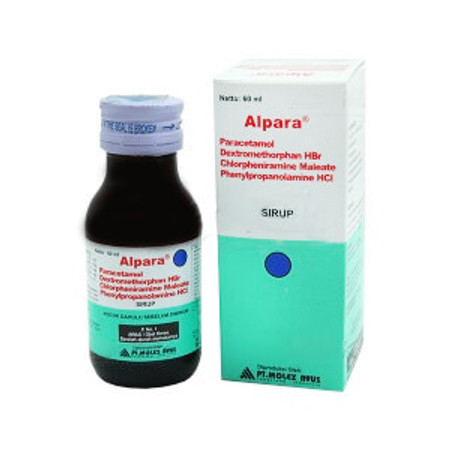 Obat batuk yang mengandung dextromethorphan hbr dan chlorpheniramine